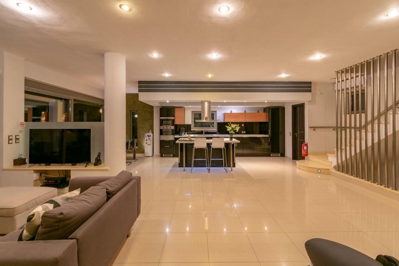 Ionian Pearl Luxury Spa Villa Meszongí Kültér fotó